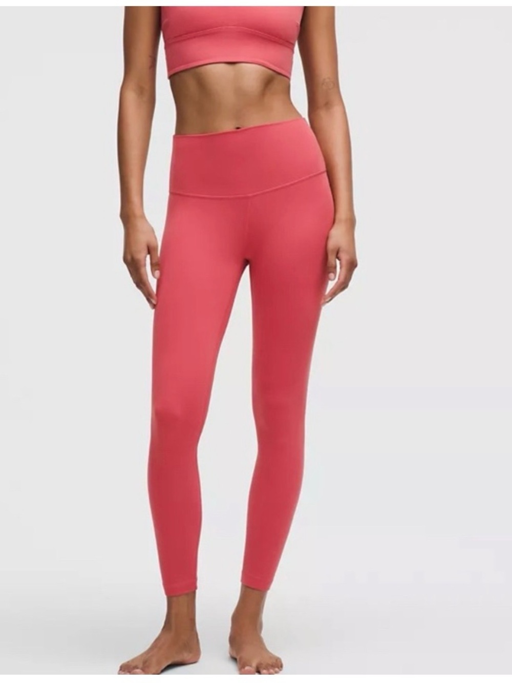 lululemon athletica High-Rise 25” Desert Red Leggings Sz 6